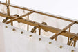 Elegant Lighting - 1015D42SG-33ST - 17 Light Chandelier - Georgina - Satin Gold