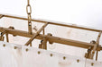 Elegant Lighting - 1015D48SG-33ST - 20 Light Chandelier - Georgina - Satin Gold