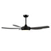 Millennium - 1010WLED-MBK-MBK - 52" Ceiling Fan - Airstra - Matte Black