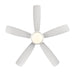 Millennium - 1010WLED-MWW-MWW - 52" Ceiling Fan - Airstra - Matte White