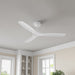 Millennium - 1075MWW-MWW - 52" Ceiling Fan - Cirova - Matte White