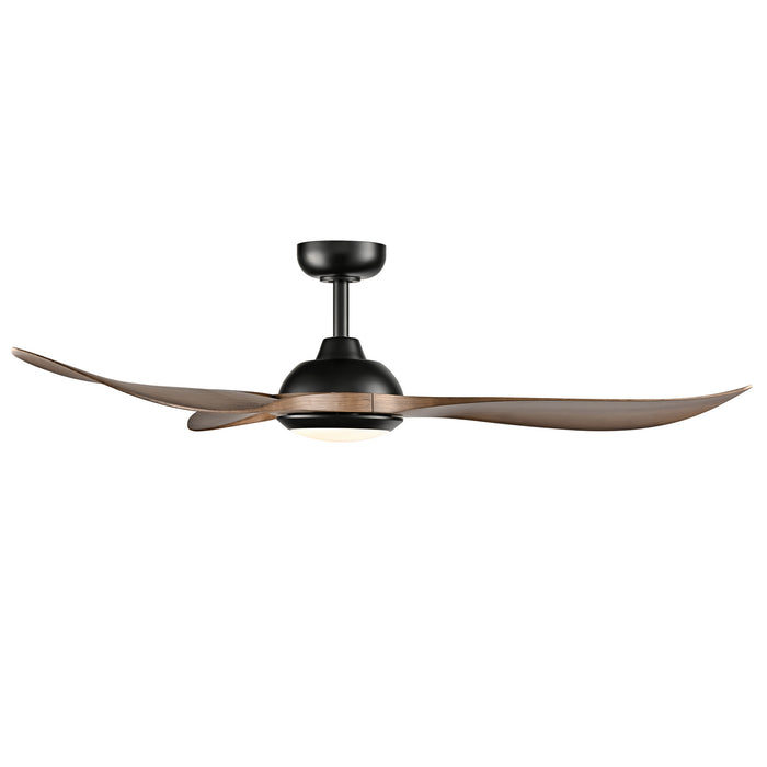 Millennium - 1077WLED-MBK-KOA - 52" Ceiling Fan - Wynleaf - Matte Black