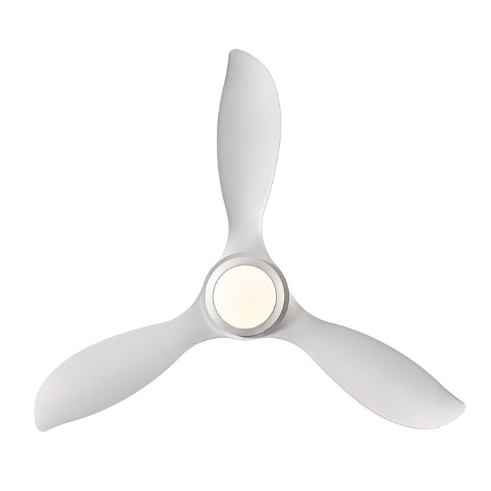 Millennium - 1077WLED-MWW-MWW - 52" Ceiling Fan - Wynleaf - Matte White