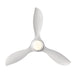 Millennium - 1077WLED-MWW-MWW - 52" Ceiling Fan - Wynleaf - Matte White