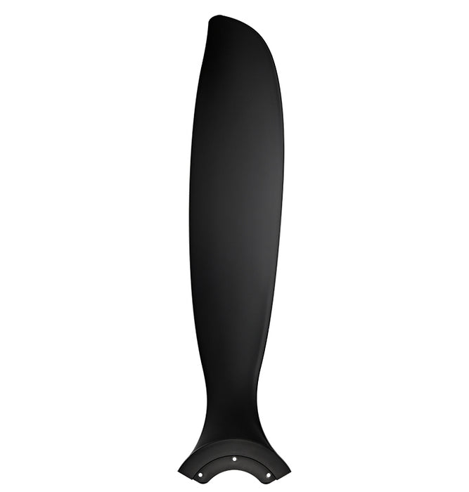 Millennium - 1087WLED-MBK-MBK - 72" Ceiling Fan - Wynleaf - Matte Black
