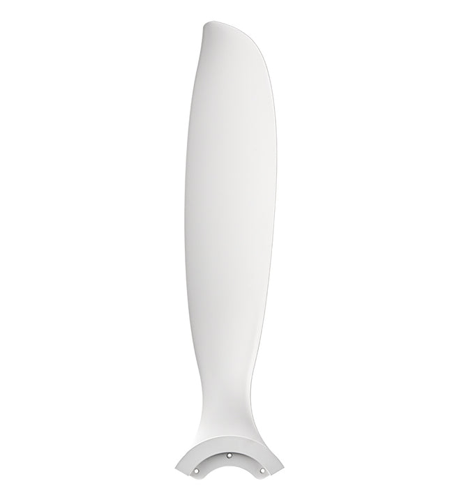 Millennium - 1087WLED-MWW-MWW - 72" Ceiling Fan - Wynleaf - Matte White