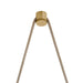 Arteriors - DLC60 - LED Chandelier - Berkley - Clear/Antique Brass