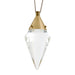 Arteriors - DLC60 - LED Chandelier - Berkley - Clear/Antique Brass