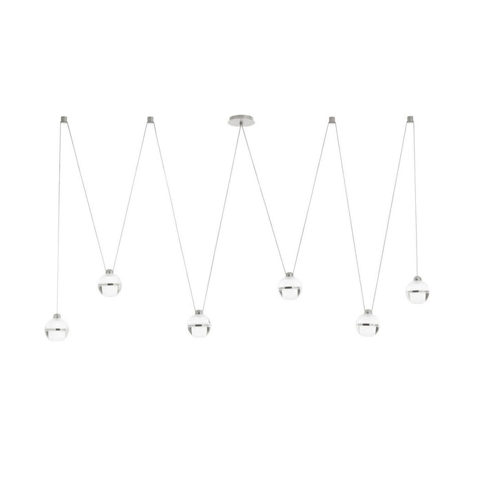 Arteriors - DLC58 - LED Chandelier - Noble - Clear/Chrome