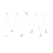 Arteriors - DLC58 - LED Chandelier - Noble - Clear/Chrome