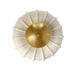Arteriors - DFC35 - LED Flush Mount - Camella - Ivory/Antique Brass