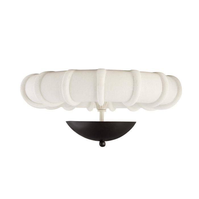 Arteriors - DFC36 - LED Flush Mount - Camella - Ivory/English Bronze