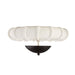 Arteriors - DFC36 - LED Flush Mount - Camella - Ivory/English Bronze