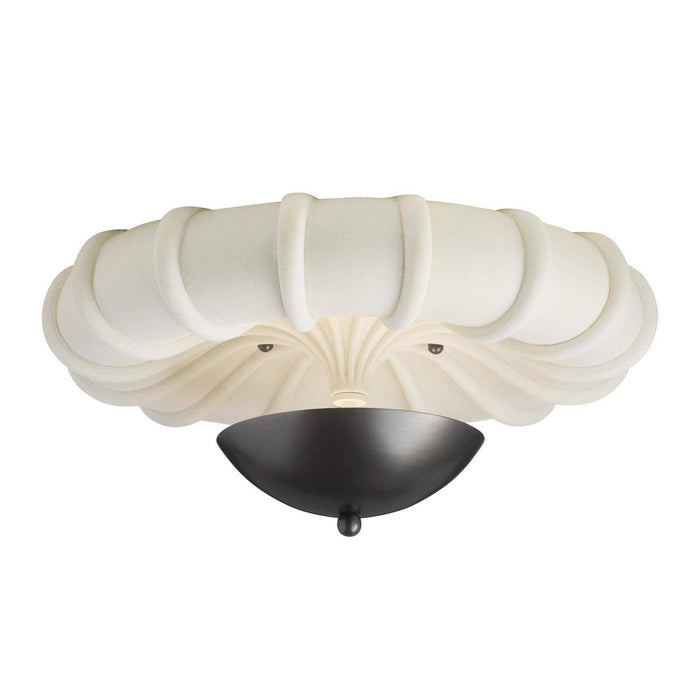 Arteriors - DFC36 - LED Flush Mount - Camella - Ivory/English Bronze