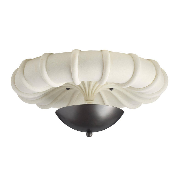 Arteriors - DFC36 - LED Flush Mount - Camella - Ivory/English Bronze