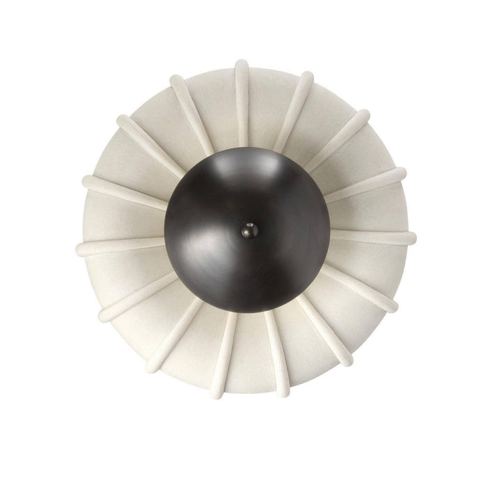 Arteriors - DFC36 - LED Flush Mount - Camella - Ivory/English Bronze