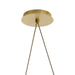 Arteriors - DLC57 - LED Chandelier - Noble - Clear/Antique Brass