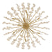 Arteriors - DLC47 - 12 Light Chandelier - Jacqueline - Amber/Antique Brass