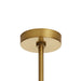Arteriors - DMC37 - Eight Light Chandelier - Tebaldi - Clear Etched/Antique Brass