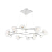 Arteriors - DLC53 - 16 Light Chandelier - Mahowald - Chrome/Clear Crackle