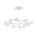 Arteriors - DLC53 - 16 Light Chandelier - Mahowald - Chrome/Clear Crackle