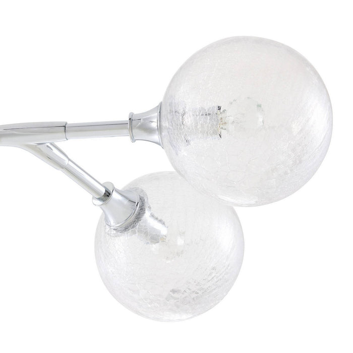 Arteriors - DLC53 - 16 Light Chandelier - Mahowald - Chrome/Clear Crackle