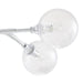 Arteriors - DLC53 - 16 Light Chandelier - Mahowald - Chrome/Clear Crackle