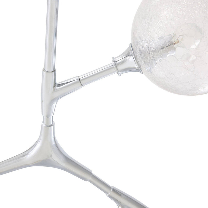 Arteriors - DLC53 - 16 Light Chandelier - Mahowald - Chrome/Clear Crackle