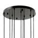 Arteriors - DSC16 - Nine Light Chandelier - Javier - Smoke/English Bronze