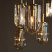 Arteriors - DSC15 - Nine Light Chandelier - Javier - Champagne/Antique Brass