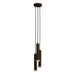Arteriors - DPC33 - LED Pendant - Aleena - English Bronze/White