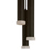 Arteriors - DPC33 - LED Pendant - Aleena - English Bronze/White
