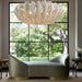 Arteriors - DLS20 - Six Light Chandelier - Bilal - Ivory/Antique Brass