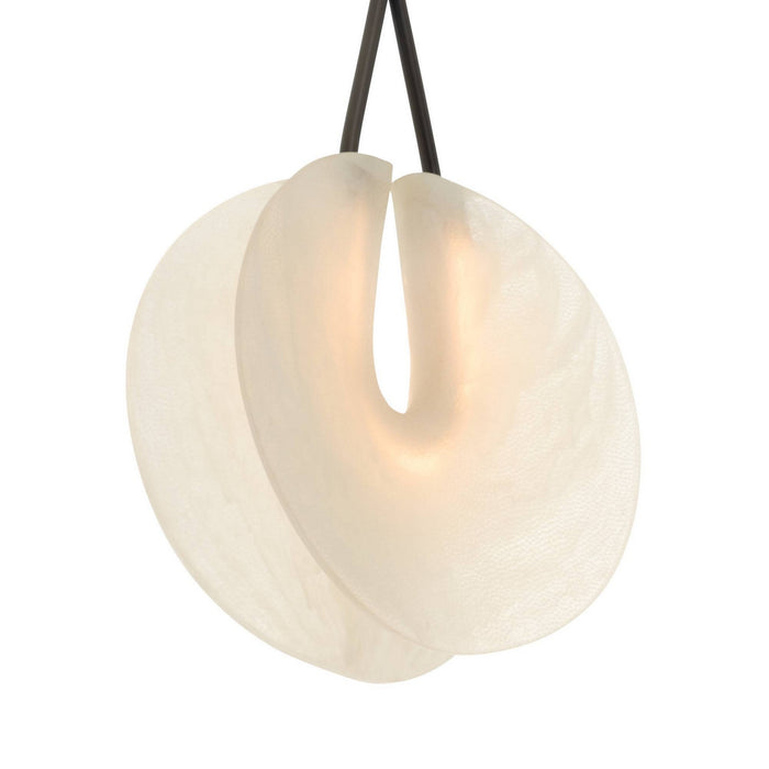 Arteriors - DPC32 - LED Pendant - Tyche - Matte Swirl/Bronze