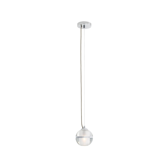 Arteriors - DPC41 - One Light Pendant - Noble - Clear/Chrome