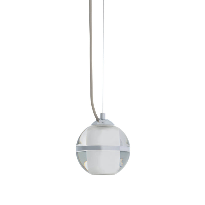 Arteriors - DPC41 - One Light Pendant - Noble - Clear/Chrome