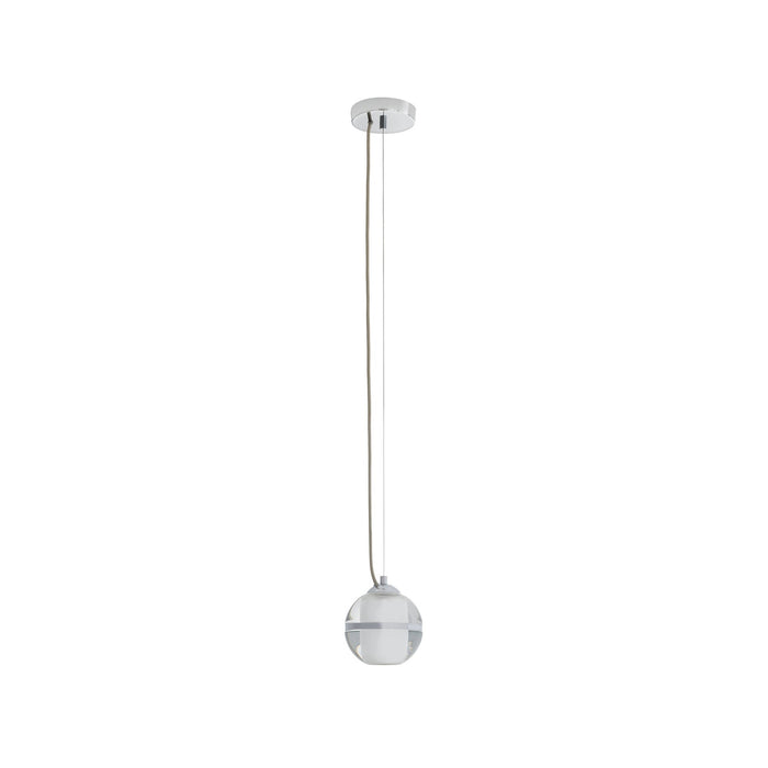 Arteriors - DPC41 - One Light Pendant - Noble - Clear/Chrome