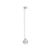 Arteriors - DPC41 - One Light Pendant - Noble - Clear/Chrome