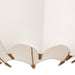 Arteriors - DSC17 - One Light Pendant - Lunaria - Ivory/Antique Brass