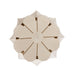 Arteriors - DSC17 - One Light Pendant - Lunaria - Ivory/Antique Brass