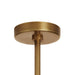 Arteriors - DSC17 - One Light Pendant - Lunaria - Ivory/Antique Brass
