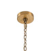 Arteriors - DSI14 - Three Light Chandelier - Yale - Aged Brass