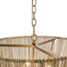 Arteriors - DSI14 - Three Light Chandelier - Yale - Aged Brass