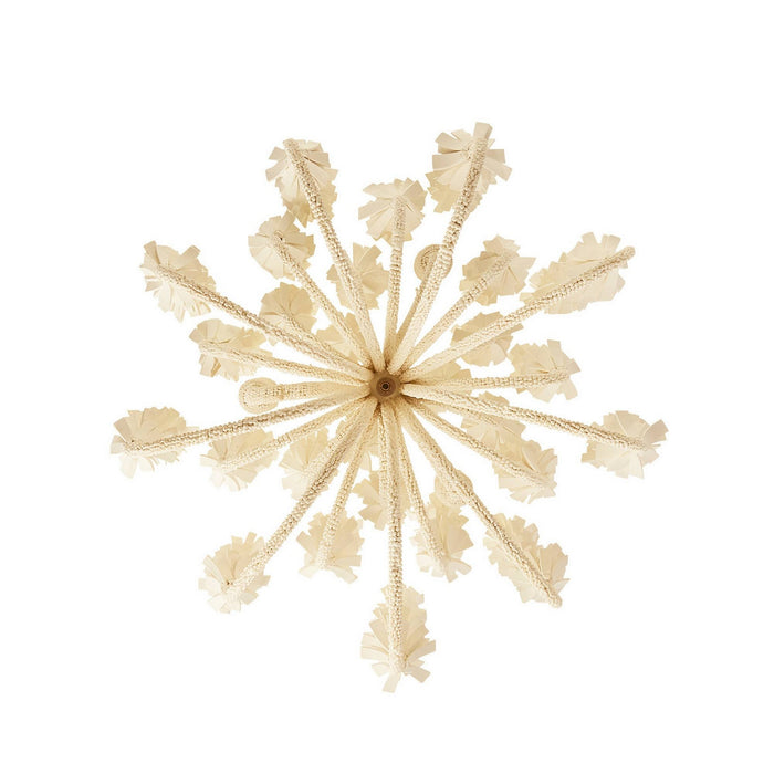 Arteriors - DSS05 - Three Light Chandelier - Kaia - Ivory/White