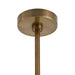 Arteriors - DSI16 - Three Light Chandelier - Decora - Smoke/Antique Brass
