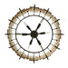 Arteriors - DSI15 - Six Light Chandelier - Lumora - Smoke/Blackened Iron