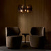 Arteriors - DSI15 - Six Light Chandelier - Lumora - Smoke/Blackened Iron