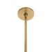 Arteriors - DPS09 - One Light Pendant - Swami - Natural and Black/Antique Brass