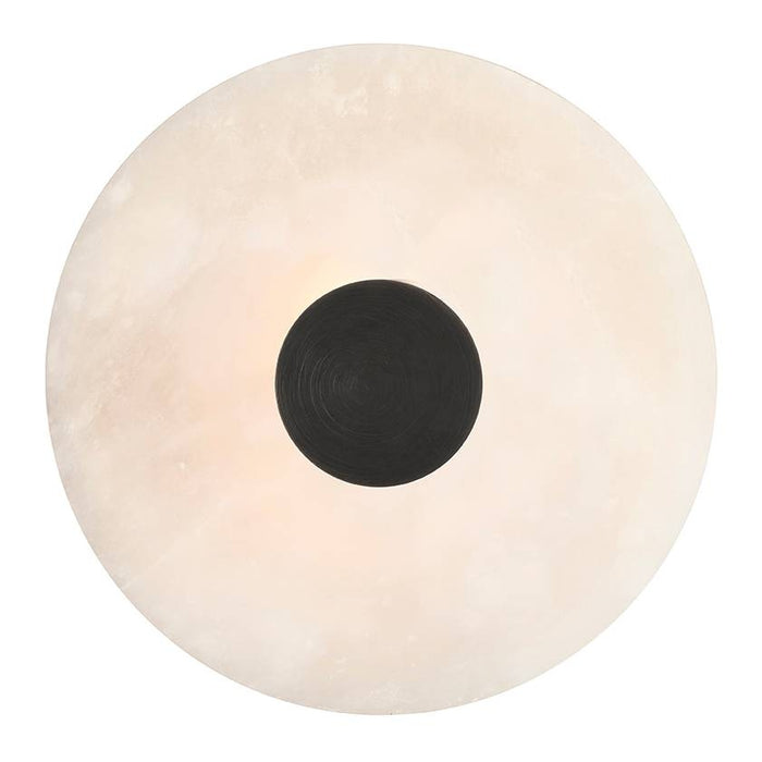 Arteriors - DFC28 - LED Flush Mount - Moers - White/English Bronze