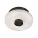 Arteriors - DFC28 - LED Flush Mount - Moers - White/English Bronze